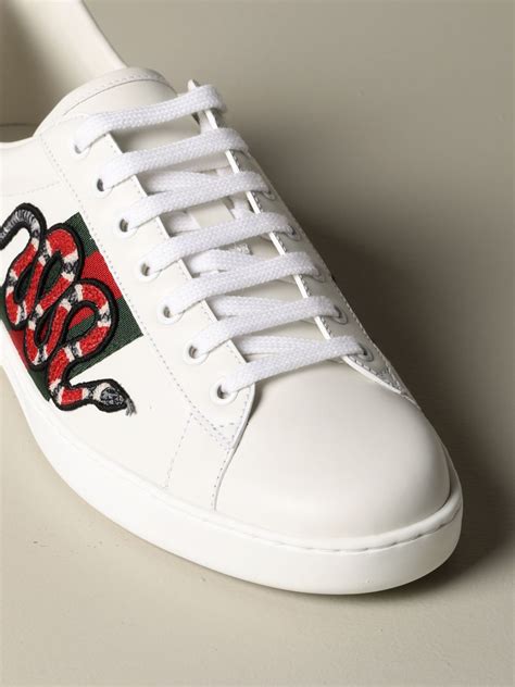 scarpe gucci serpente false|how to tell Gucci sneakers.